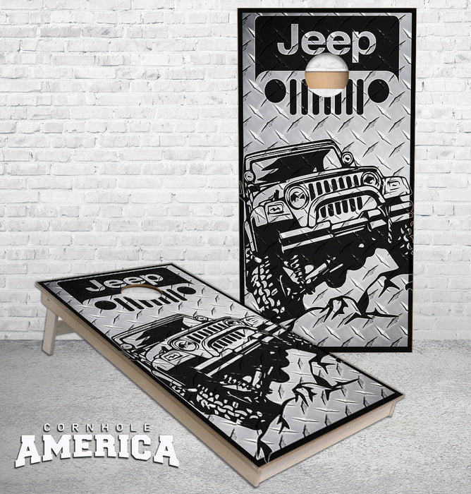 Jeep cornhole boards