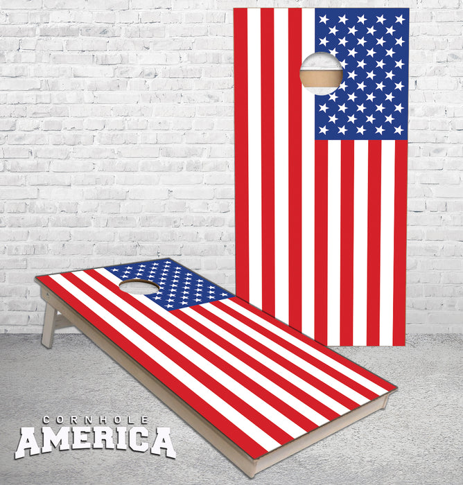 Flag of the United States of America Cornhole Boards