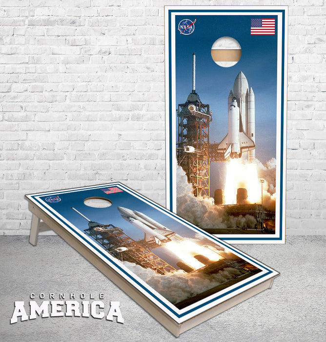 United States NASA Space Shuttle Cornhole Boards