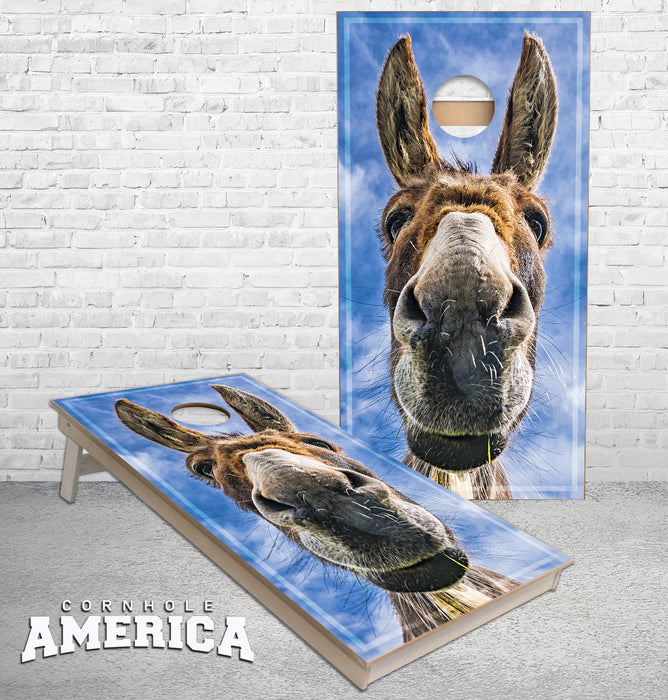 Donkey Big Face Cornhole Boards