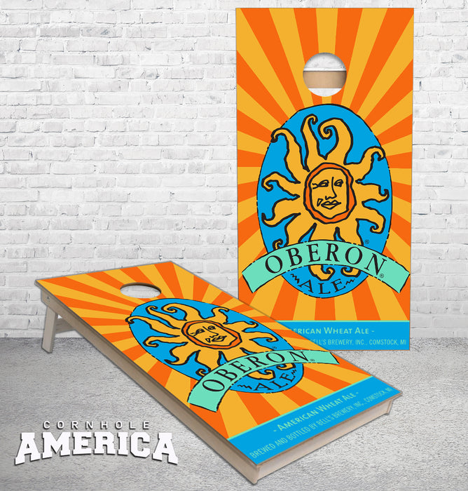 Bells Oberon custom Cornhole Boards