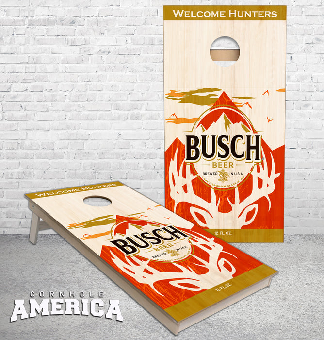 Busch Limited Edition Deer design Cornhole Boards