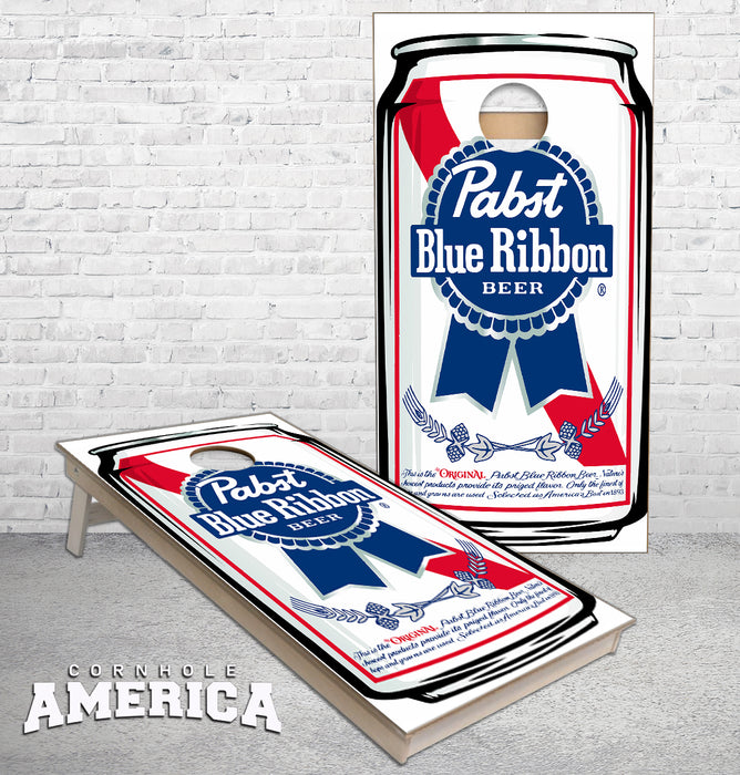 PBR Pabst Blue Ribbon Beer Can Cornhole Boards