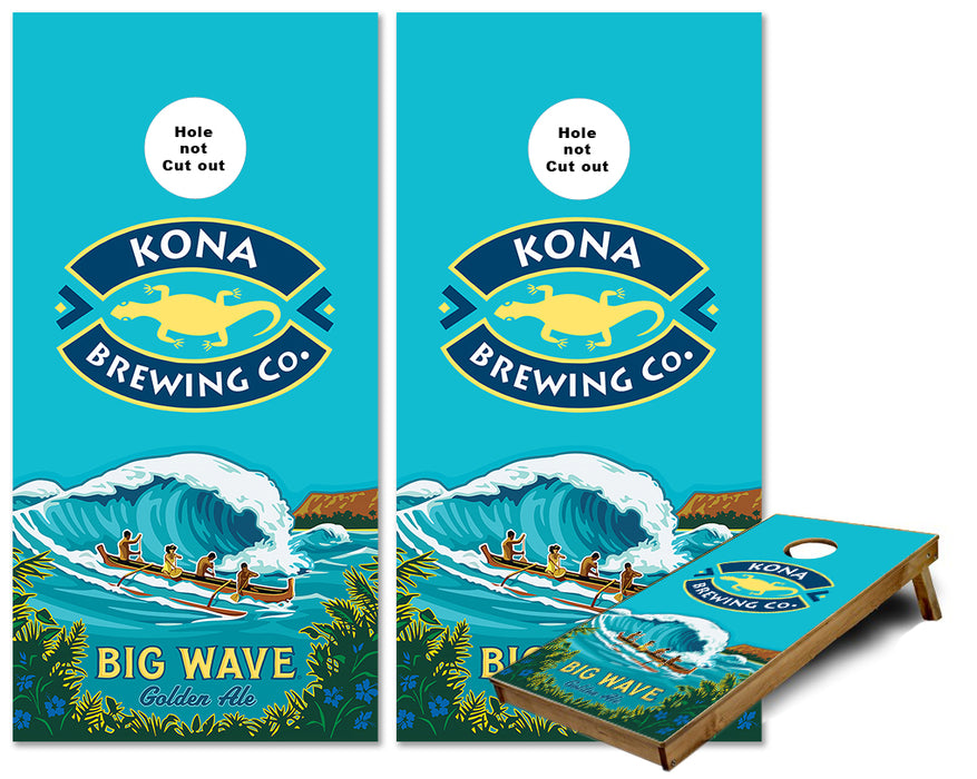 Kona Big Wave Golden Ale cornhole wraps