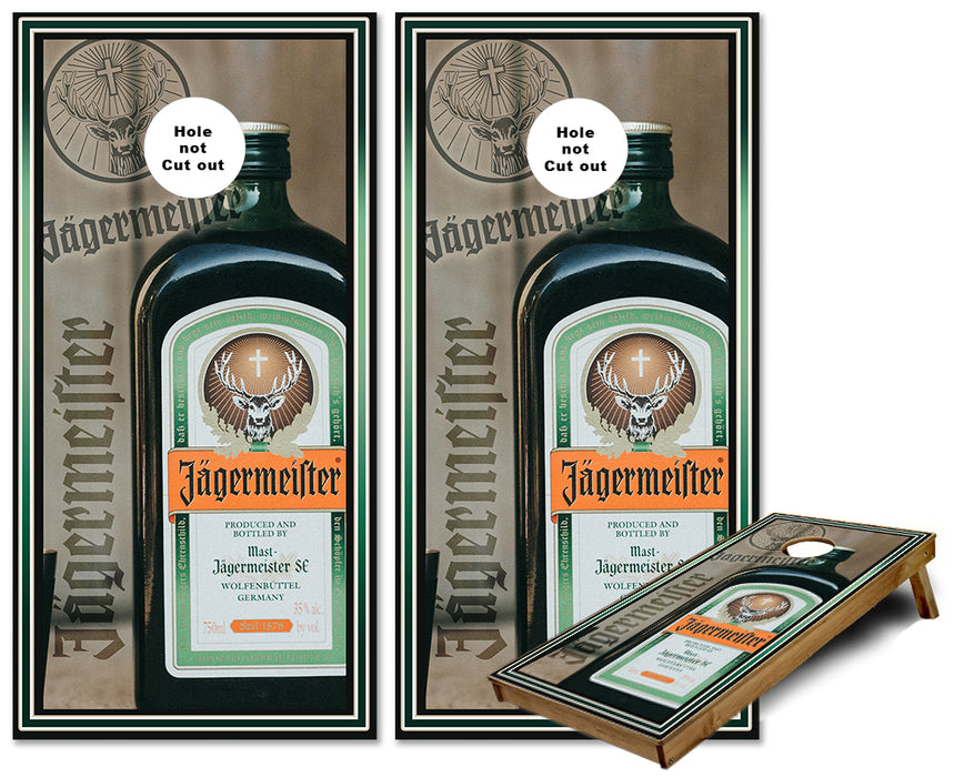 Jägermeister Cornhole wraps