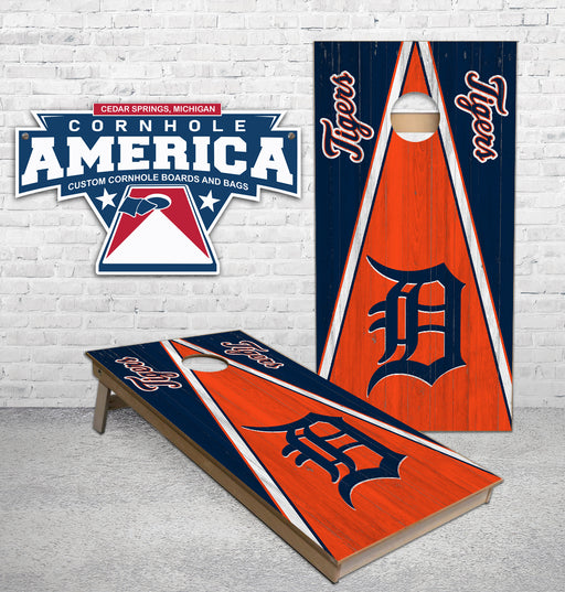 Corn Hole Bags 8 Detroit Lions / Detroit Tigers With Game & 