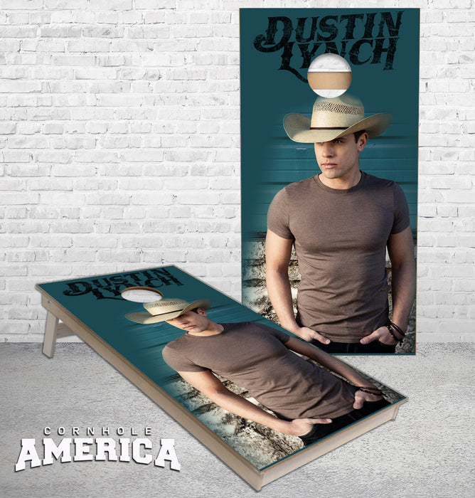 Dustin Lynch Country Music Cornhole Boards