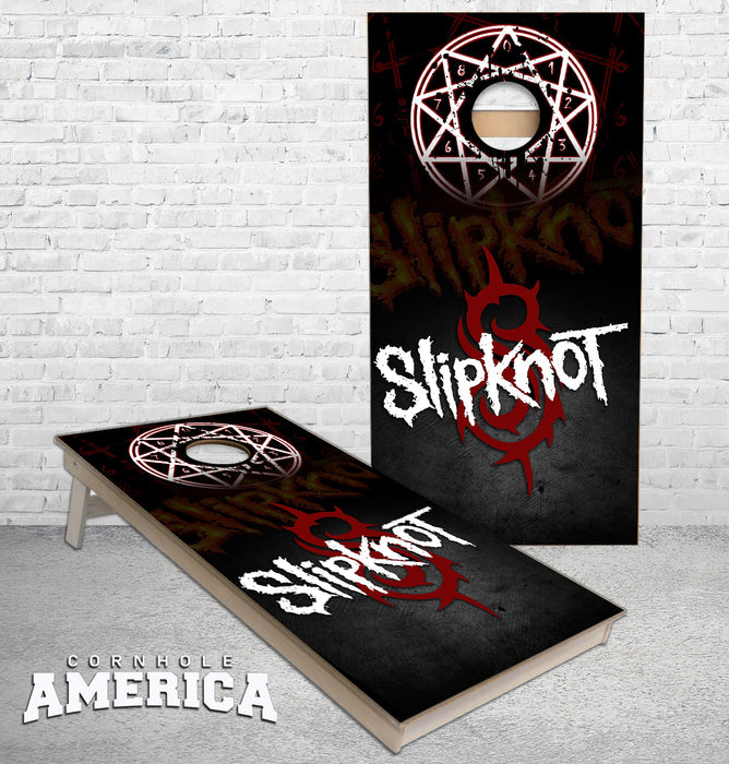 SlipKnot Band Cornhole Boards