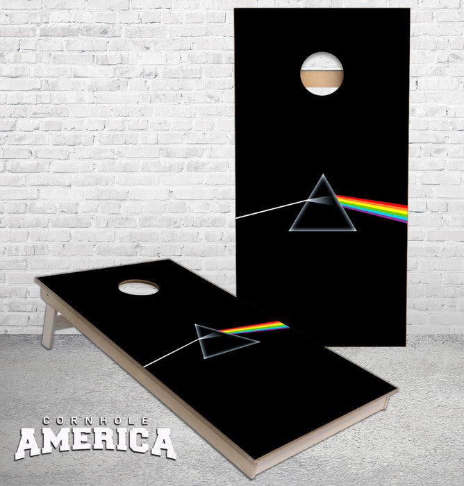 Pink Floyd Dark Side of the Moon Cornhole Boards