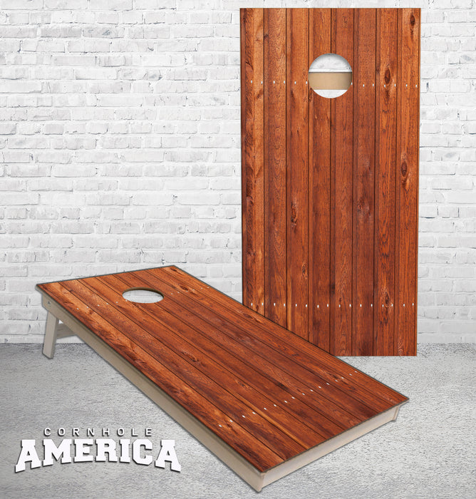 Barn Wood Cornhole Boards