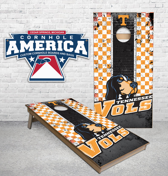 Tennesse Brick wall Cornhole Boards