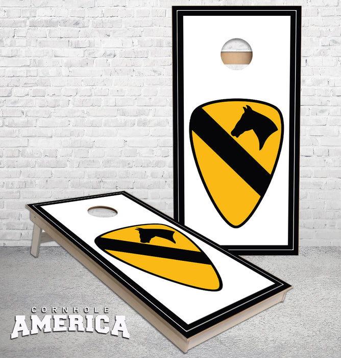 1st Calvary Division Cornhole Boards