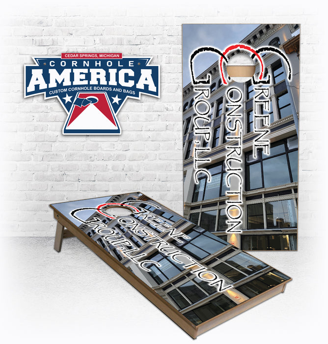 Greene Construction Custom Cornhole Boards