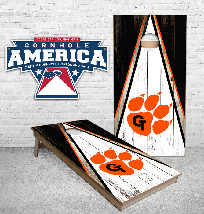 Grant Tigers Public School cornhole boards