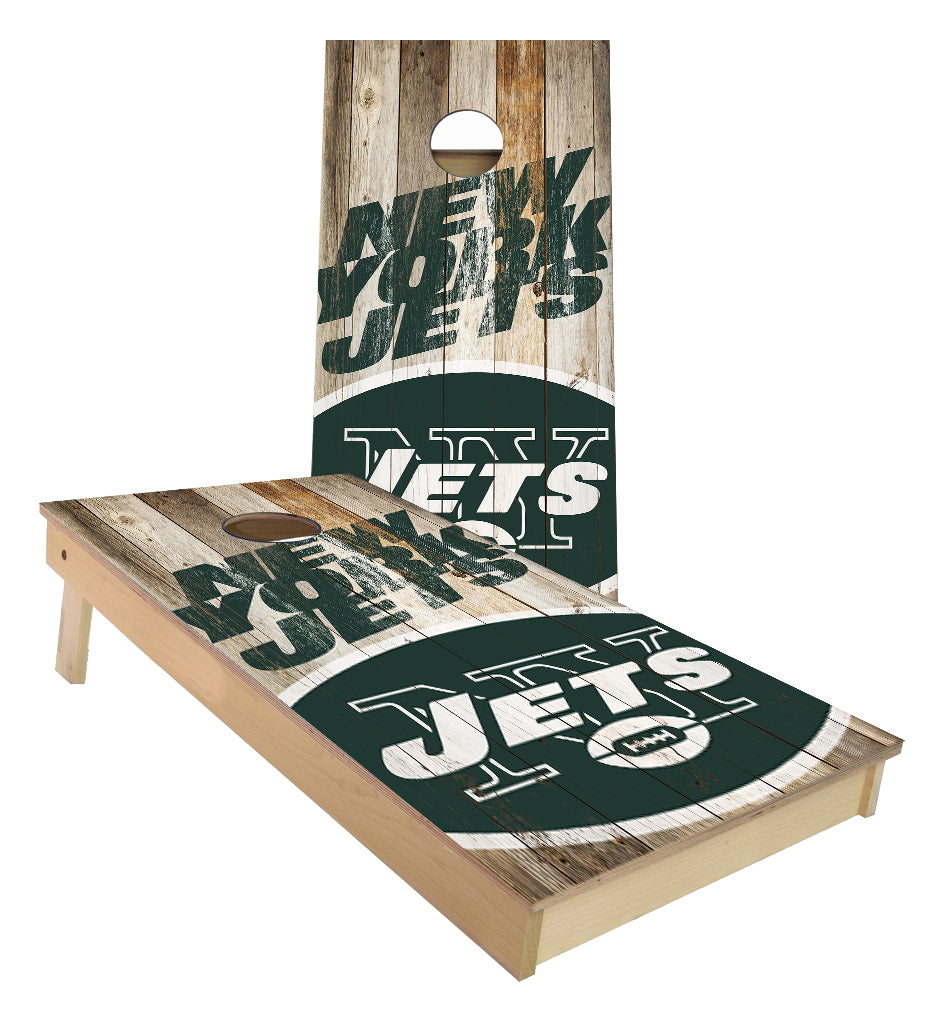 Wild Sports New York Jets 2x3 Tailgate Toss NFL Outdoor Corn Hole at